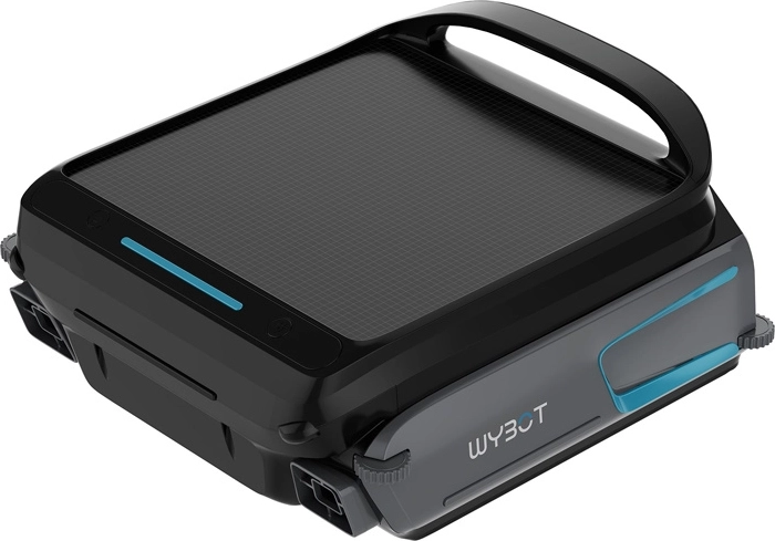 Wireless solar robotic pool surface skimmer WYBOT F1