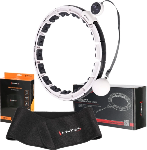 Set massagehoel HMS HHM16 met teller en gewicht + afslankriem BR163