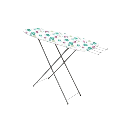 Grande planche à repasser Eurogold 118 × 36 cm avec surface de travail en bois