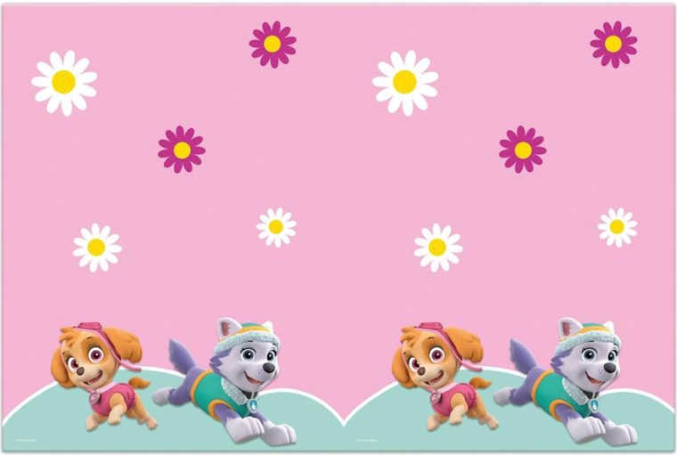 Nappe en plastique pour enfants Paw Patrol 120 × 180 cm