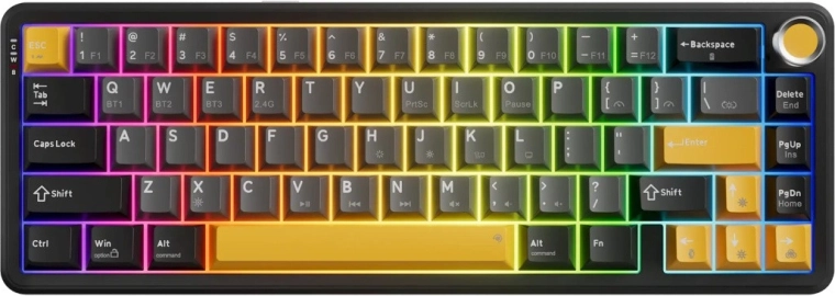 Draadloos mechanisch toetsenbord MARVO Titan 65