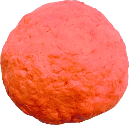 WACKYWALK'R strapazierfähiger Hundeball L – orange