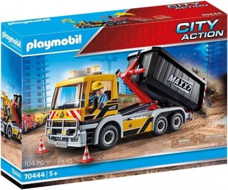Playmobil truck with interchangeable body