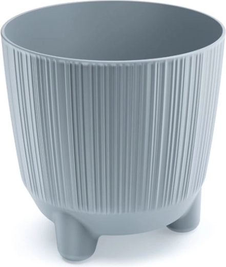 RYFO N planter with legs 14.5 cm light grey