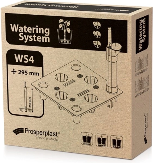 Bewässerungssystem Square 29,5 cm für Blumentöpfe Rato Low, Rato Square und Urbi Square