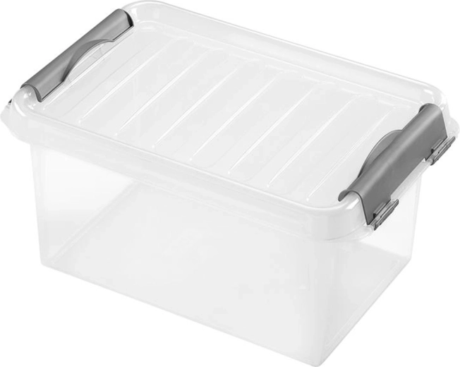 Kunststoff-Aufbewahrungsbox mit Deckel 4 l