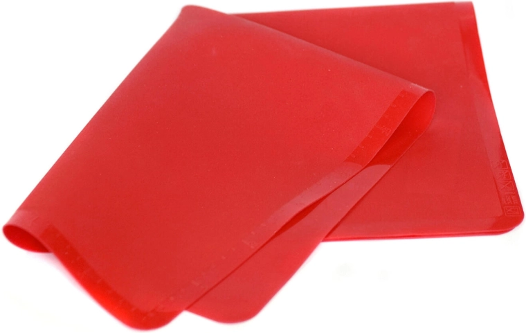 Siliconen werkmat 50 × 40 cm met maatverdeling CULINARIA Red