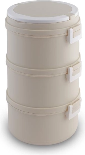 Lamart Care dreistöckiger Lunchbox-Behälter 3 × 700 ml