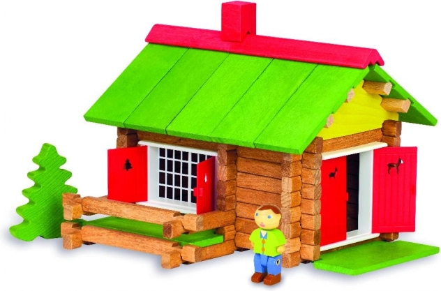 Jeujura Wooden Construction Set 100 Pieces