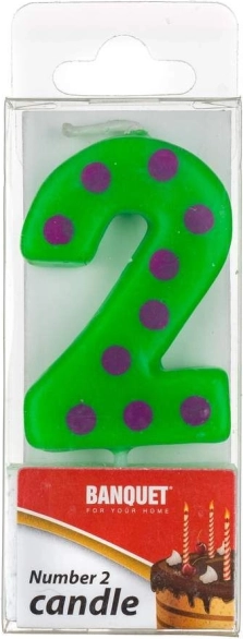 Bougie d’anniversaire numéro 2