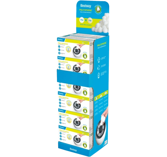 BESTWAY Polysphere Filter Balls 500 g – stand box pack of 12