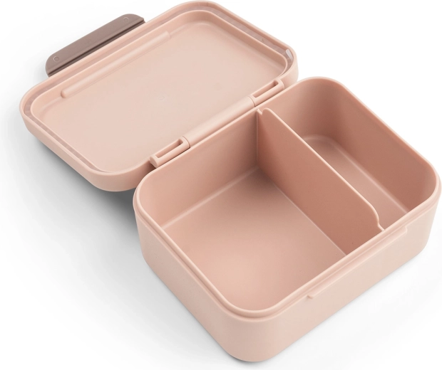 Done by Deer kleine snackbox met prikvorkjes Tiny farm roze