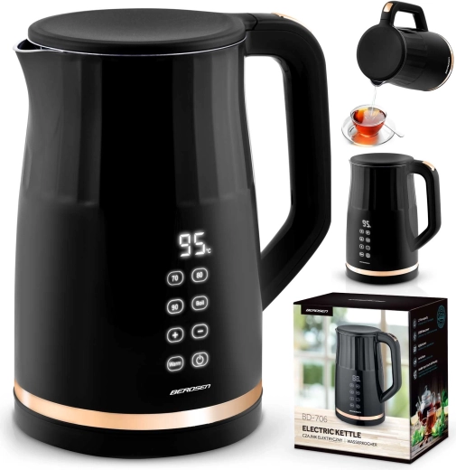 Electric Kettle 1.7 L Berdsen with Touch Controls and Temperature Regulation