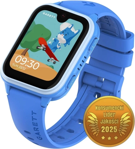 Kinder smartwatch GARETT Kids Vibe AI 4G blauw