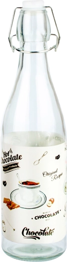 Glazen fles met beugelsluiting TORO 1 l Café bistro