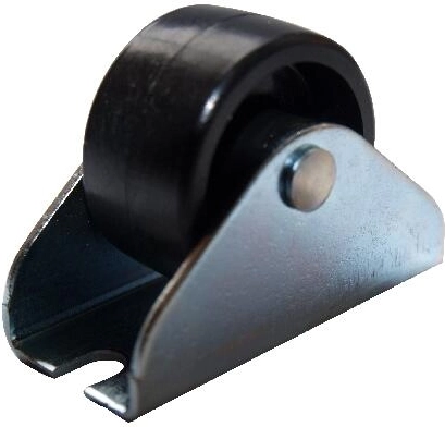 Roulettes de meuble fixes 25 mm, lot de 20 pièces