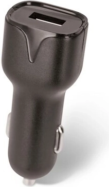 Setty USB car charger 2.4 A with 1 m microUSB cable, black