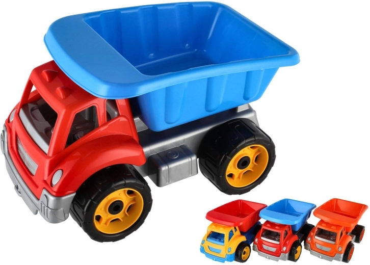 Kindervrachtwagen met kiepbak voor zand - 1 stuk
