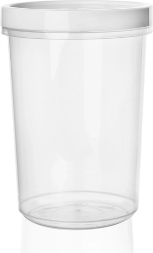 1 L Food Storage Container with Screw-Top Lid and Seal