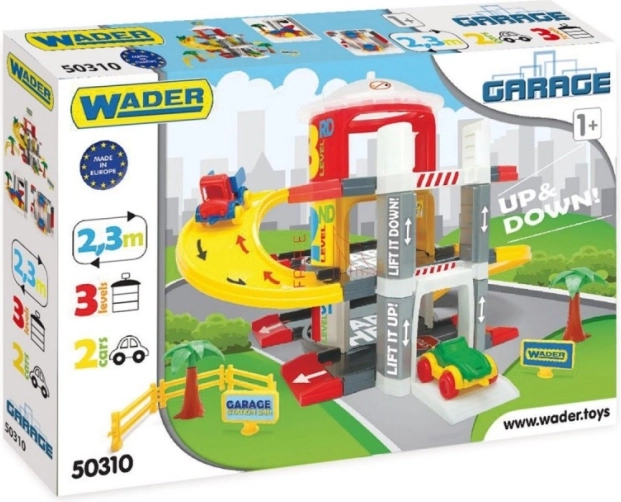 Garage met lift 3 verdiepingen