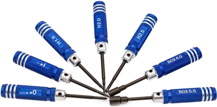 Ensemble professionnel de tournevis de précision – 7 pcs