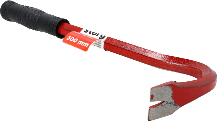 Pry bar and nail puller 300 mm with PH handle
