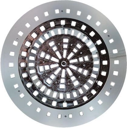 Schmutzfänger verchromt 8,3 cm (2 Stk.)