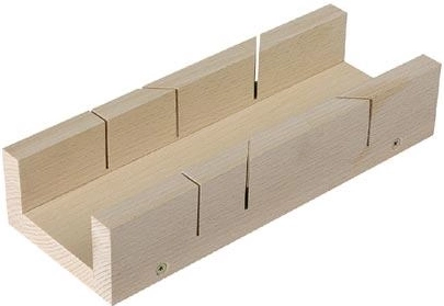 Boîte à onglets 250 × 97 × 65 mm pour des coupes précises à 45° et 90°