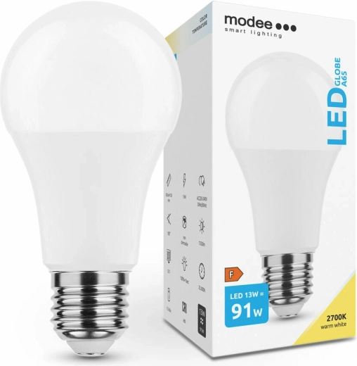 Modee Smart Lighting LED-Globuslampe E27 13 W warmweiß