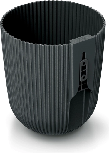 Pot de fleurs mural Milly Wall 14,6 cm – anthracite