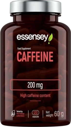 Essensey Caffeine caffeine 200 mg + grapefruit extract, 120 capsules