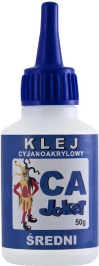 Medium-viscosity cyanoacrylate glue 50 g Joker
