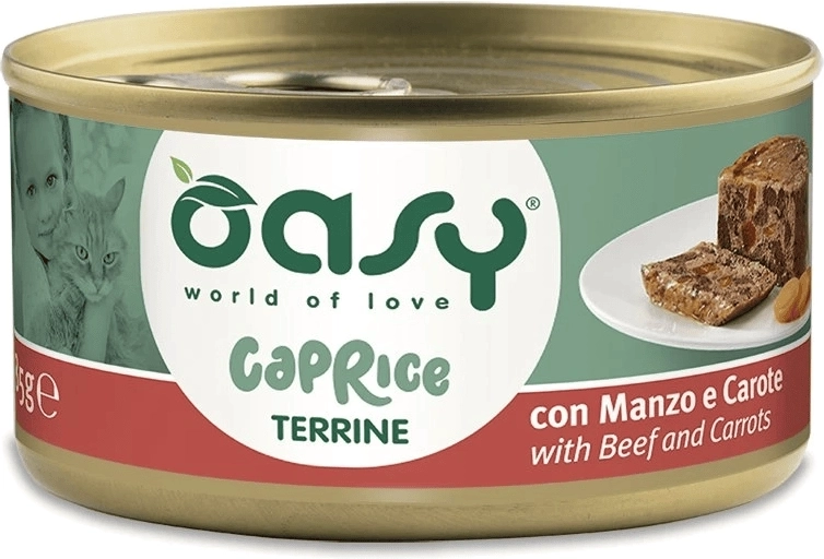 Oasy Caprice terrine with beef and carrot 85 g