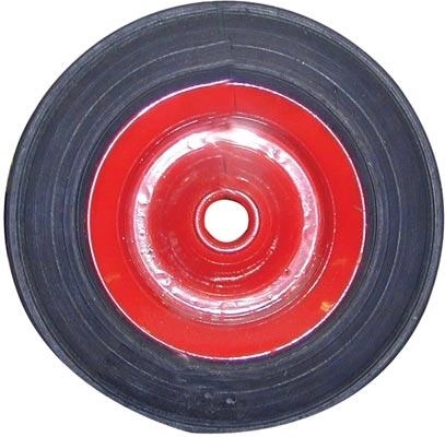 Volwiel voor steekwagen 160 mm met metalen velg, naaf 15 mm