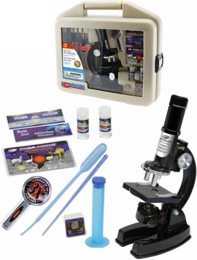 Microscope GEMIN en mallette pour enfants et débutants