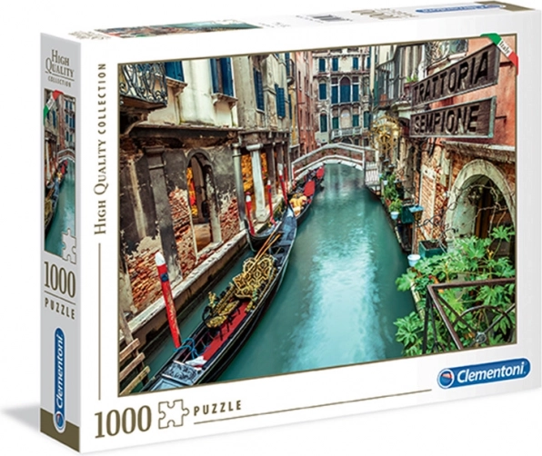 Puzzle 1000 Teile – Kanal in Venedig