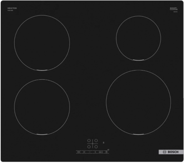 Table de cuisson à induction avec PowerBoost et TouchSelect