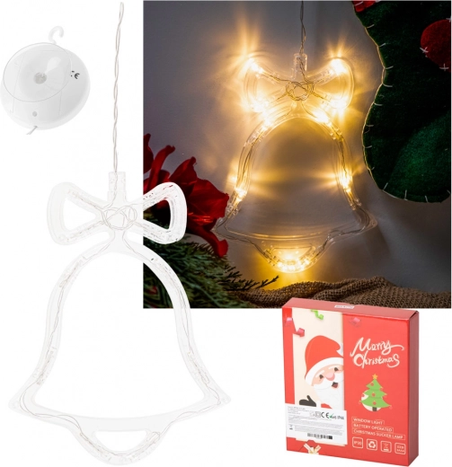 Hangende kerst LED-decoratie voor het raam – Belletje