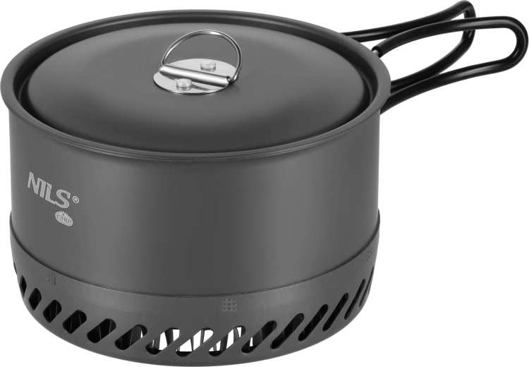 Marmite de camping avec échangeur de chaleur NILS CAMP 1 l