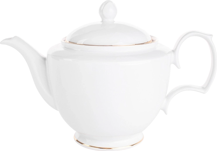 MariaPaula Classique Ligne dorée – théière en porcelaine 1,2 l