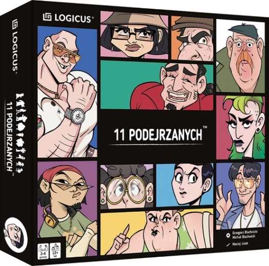 11 verdachten – detective gezelschapsspel