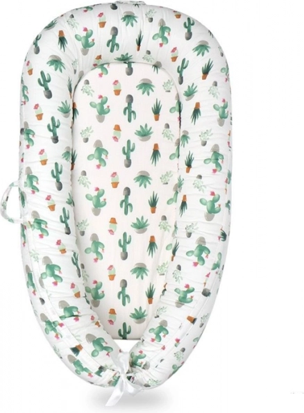 Babynestchen 90 × 50 cm – Kaktusmuster