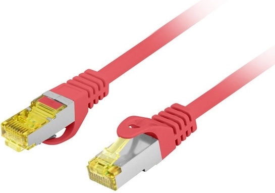 Patch cable Cat. 6A S/FTP LSZH CU 0.5 m red
