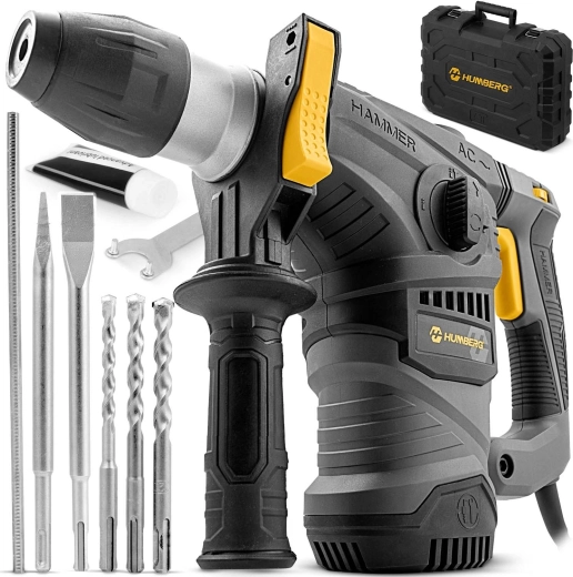Rotary Hammer Drill SDS Plus 1600 W HUMBERG