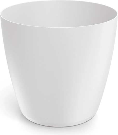 Mate Flower Pot 38.5 cm white plastic