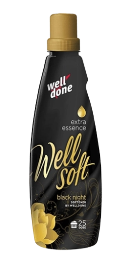 Well Done Wellsoft Black Night geconcentreerde wasverzachter 1 l