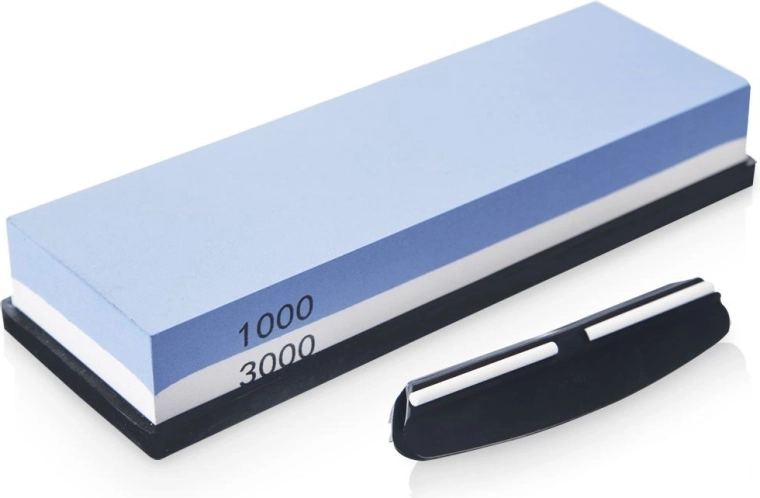 Pierres à aiguiser double couche pour couteaux 18,5 × 6,5 × 3 cm ORION