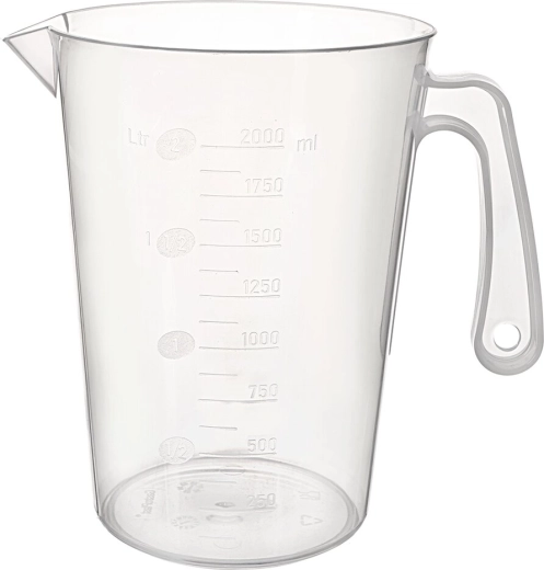 Gastro-Messbecher aus UH-Kunststoff 2 l