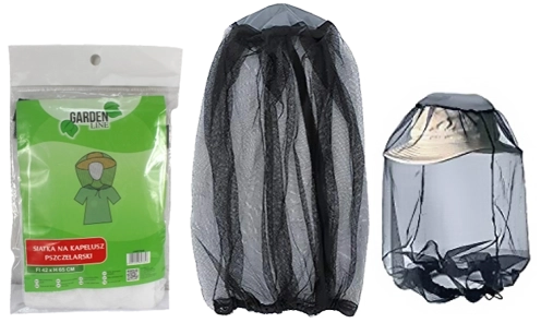 Moustiquaire/voile pour chapeau d’apiculteur 57 × 57 cm