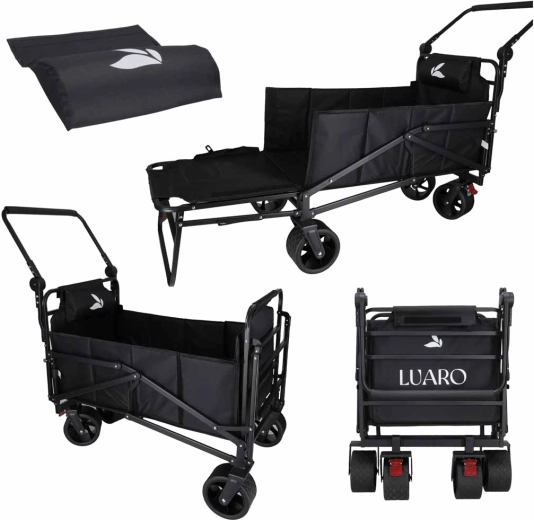 Opvouwbare terreinwagen en ligbed 2-in-1 LUARO